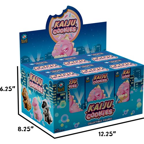 Kaiju Cookies Series 1 Blind-Box Mini-Figure Case of 6