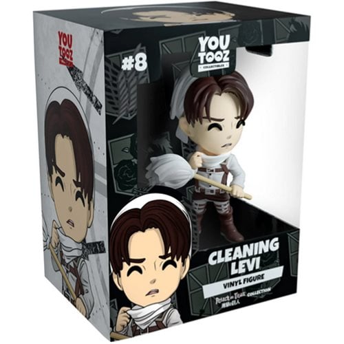 Attack on Titan Collection Cleaning Levi Vinyl Figure #8