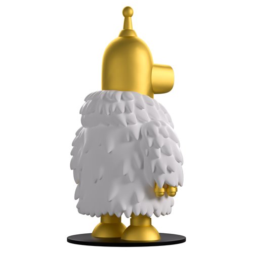 Futurama Collection Bender the Offender Gold Chrome Version Vinyl Figure - Entertainment Earth Exclu