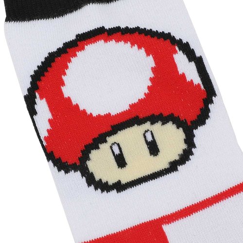 Super Mario Bros. Icons Crew Sock 5-Pack
