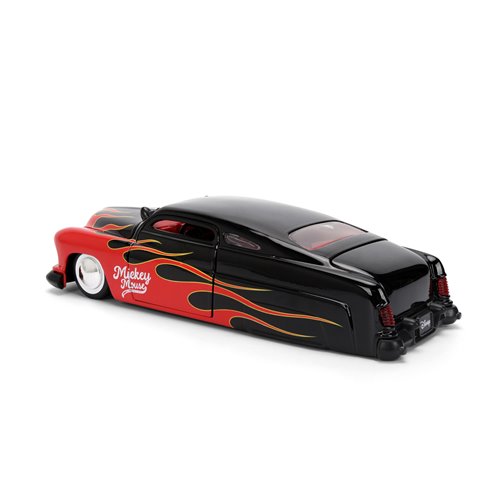 Hollywood Rides Disney 1951 Mercury 1:24 Scale Die-Cast Metal Vehicle with Mickey Mouse Figure