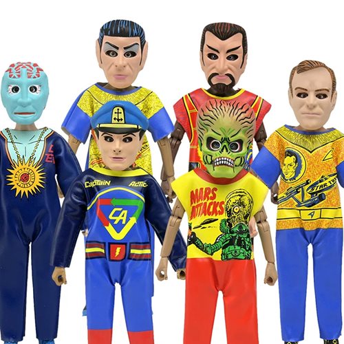 Ben Cooper Costume Series 14 60's Sci-Fi 6-Inch Clothed Figure Set of 6