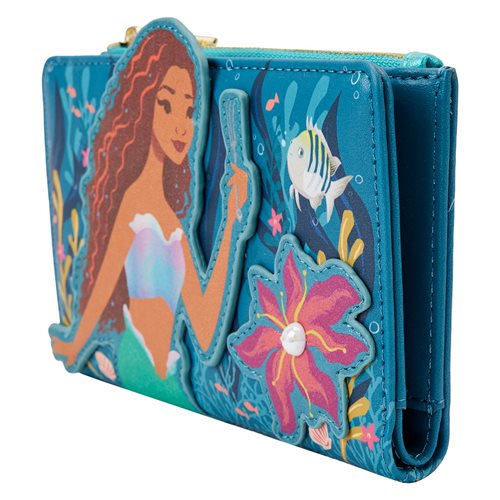 The Little Mermaid Flap Wallet