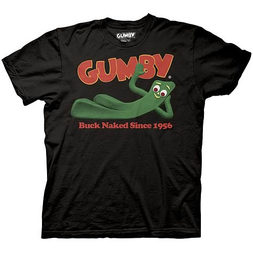 Funny Flexible Gumby cartoon character