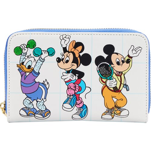 Mickey Mouse Mousercise Zip-Around Wallet