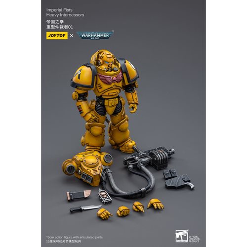 Joy Toy Warhammer 40,000 Imperial Fists Heavy Intercessors 01 1:18 Scale Action Figure
