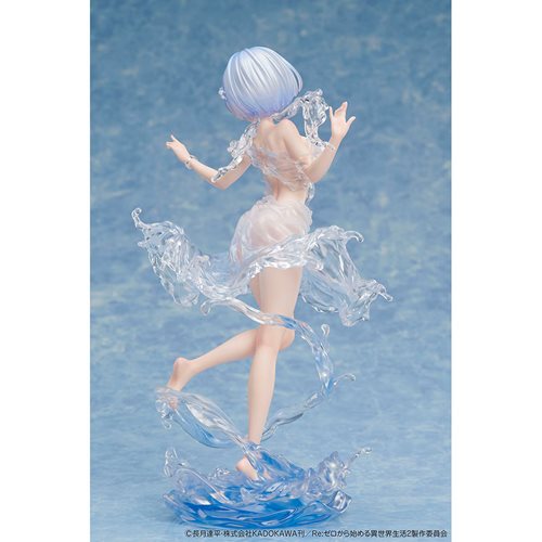Re:Zero - Starting Life in Another World Rem Aqua Dress Version 1:7 Scale Statue