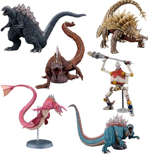 Godzilla Singular Point Hyper Modeling Series Figures Set of 6