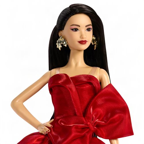 Barbie 2026 Holiday Barbie Doll with Black Hair