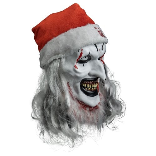 Terrifier 3 Art the Clown as Santa Claus Deluxe Injection Mask