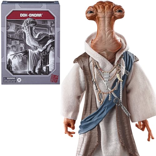 Star Wars The Black Series Dok-Ondar Deluxe 6-Inch Action Figure - Exclusive