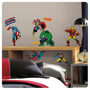 Marvel Classics Superheroes Peel and Stick Wall Decals