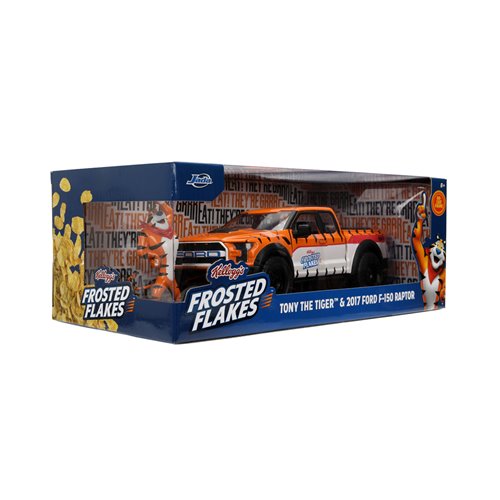 Hollywood Rides Kellogg's 2017 Ford F-150 Raptor 1:24 Scale Die-Cast Metal Vehicle with Tony the Tig