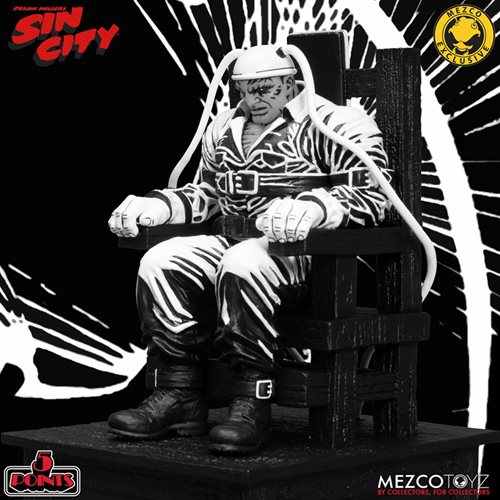 Sin City: The Hard Goodbye Collector's Capsule Death Row Marv 5 Points Action Figure with Poster