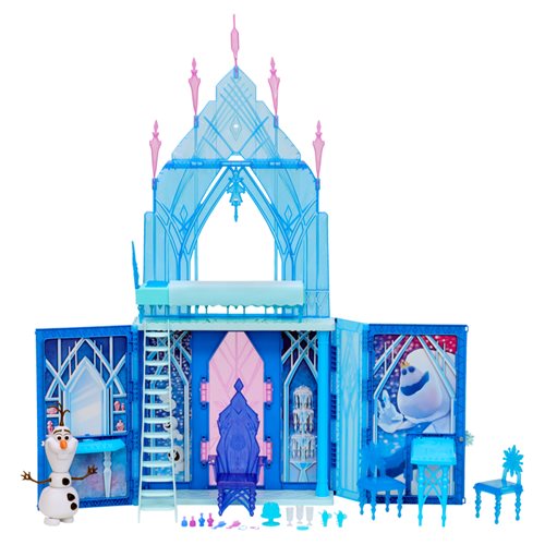 Frozen 2 Elsa's Fold and Go Ice Palace Playset