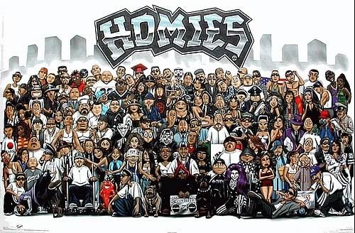 homies names poster