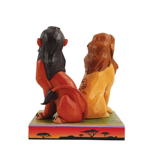 Disney Traditions The Lion King Simba and Scar Proud and Petulant by Jim Shore Statue