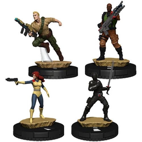Hasbro HeroClix Iconix: G.I. Joe Mini-Figure 4-Pack