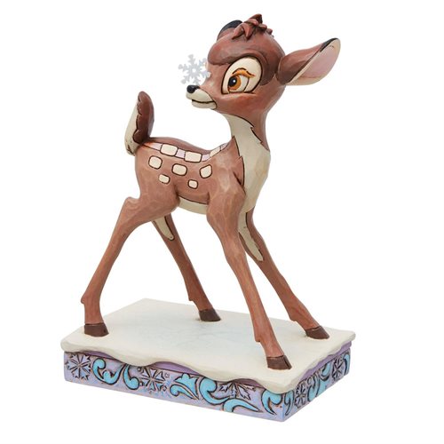 Disney Traditions Bambi in Snow Statue