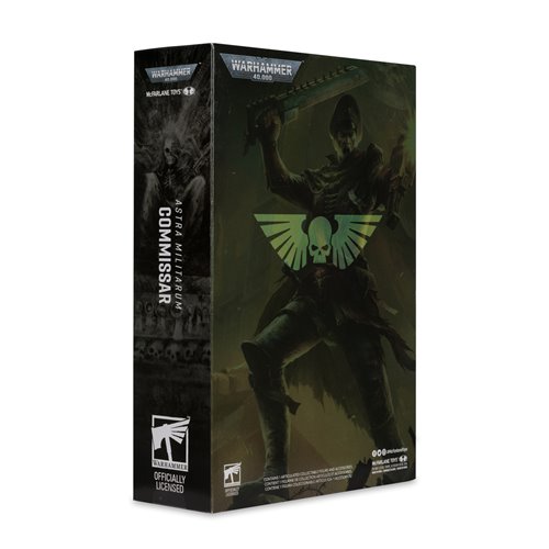 Warhammer 40,000 Wave 10 Astra Militarum Commissar 7-Inch Scale Action Figure