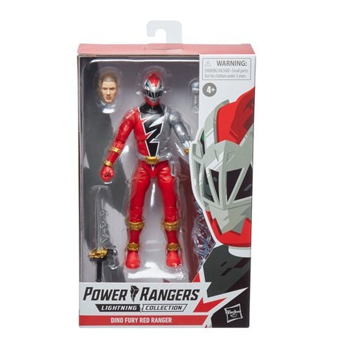 Power Rangers Lightning Collection Dino Fury Red Ranger 6-Inch Action Figure