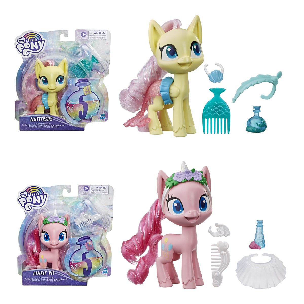 Playful Ponies Craft Embellishments - Shank Buttons For Scrapbooking & DIY