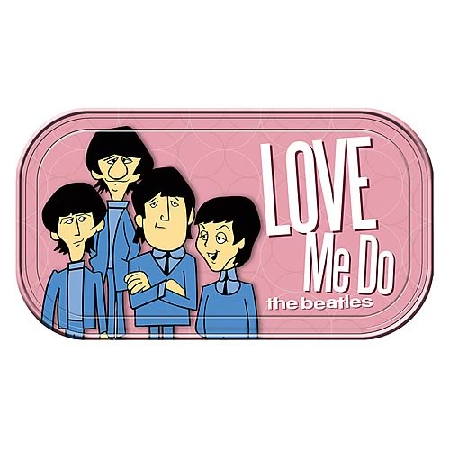 The Beatles Love Me Do Mini Tin Sign