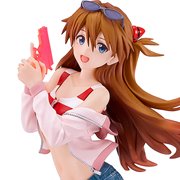 Rebuild of Evangelion Asuka Shikinami Langley Beach Queens Pop Up Parade L Statue