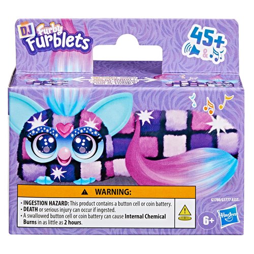 Furby DJ Furblets Dis-Co-Dazz Mini Electronic Plush Toy