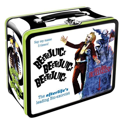 Beetlejuice Large Fun Box Tin Tote