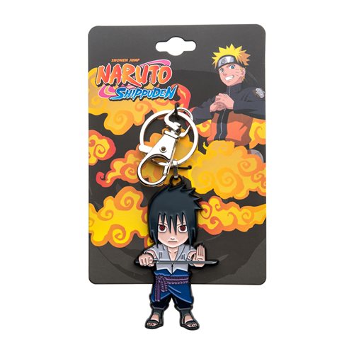 Naruto Sasuke with Sword Chibi Key Chain
