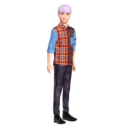 Barbie Ken Fashionistas Doll #154 with Sculpted Purple Hair