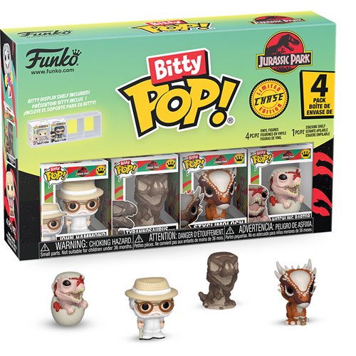 Jurassic Park Raptor Funko Bitty Pop! Mini-Figure 4-Pack