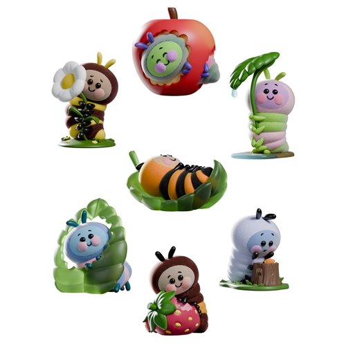 Wooly Bear and Friends Series 1 Blind-Box Mini-Figure Case of 6