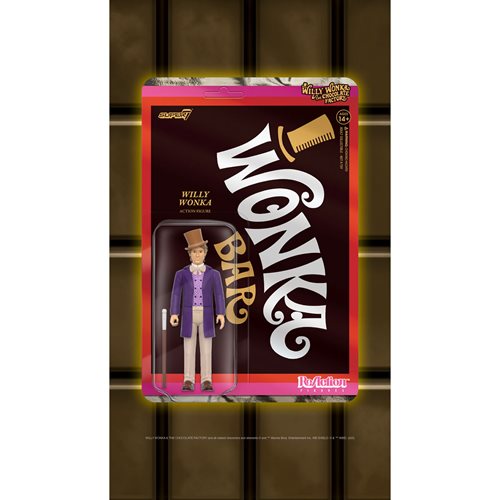 Willy Wonka and the Chocolate Factory Willy Wonka 3 3/4-Inch ReAction Figure