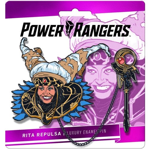 Mighty Morphin Power Rangers Rita Repulsa Luxury Enamel Pin