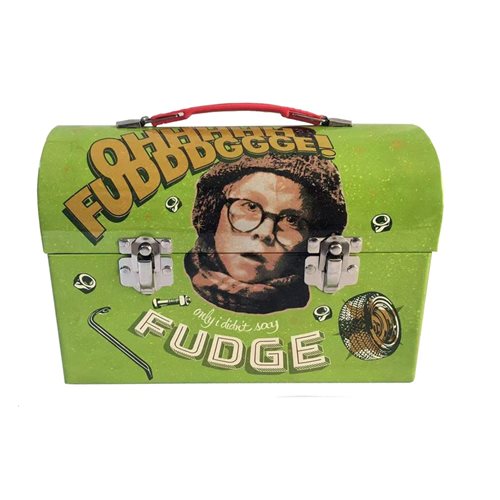 A Christmas Story Oh Fudge Carry All Tin Tote
