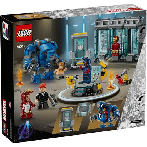 LEGO 76315 Iron Man's Laboratory: Hall of Armor