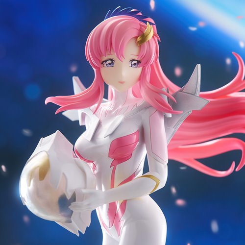Mobile Suit Gundam SEED Freedom Lacus Clyne Pilot Suit Version Glitter & Glamours Statue
