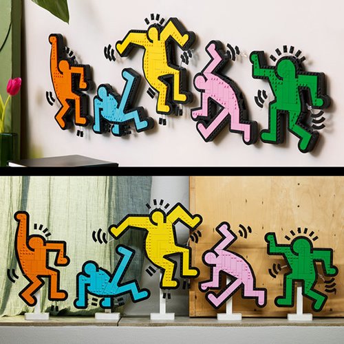 LEGO Art 31216 Keith Haring Dancing Figures