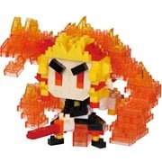 Demon Slayer Kyojuro Rengoku Flame Breathing Nanoblock Character Collection Series Constructible Figure