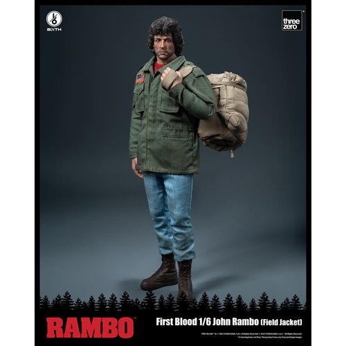 Rambo: First Blood John Rambo Field Jacket 1:6 Scale Action Figure
