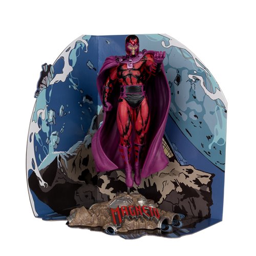 Marvel Wave 2 Magneto X-Men #1 1:10 Scale Posed Figure with Scene