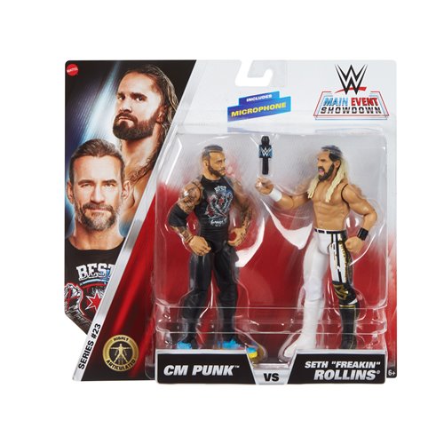 WWE Championship Showdown Series 23 Action Figure 2-Pack Case of 4