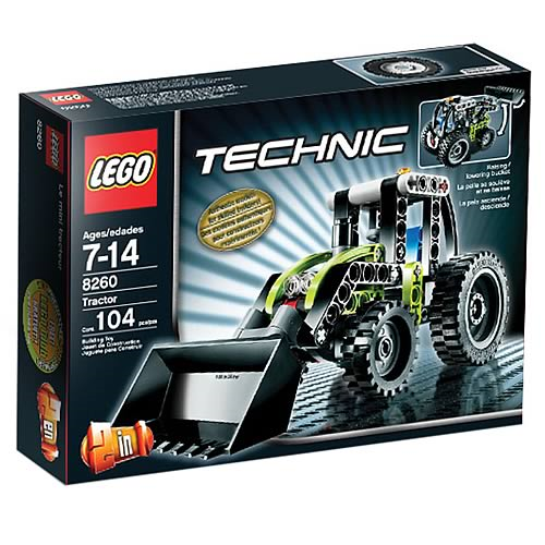 LEGO 8260 Mini Tractor - Earth