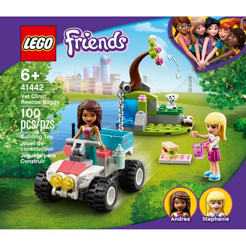 LEGO 41442 Friends Vet Clinic Rescue Buggy