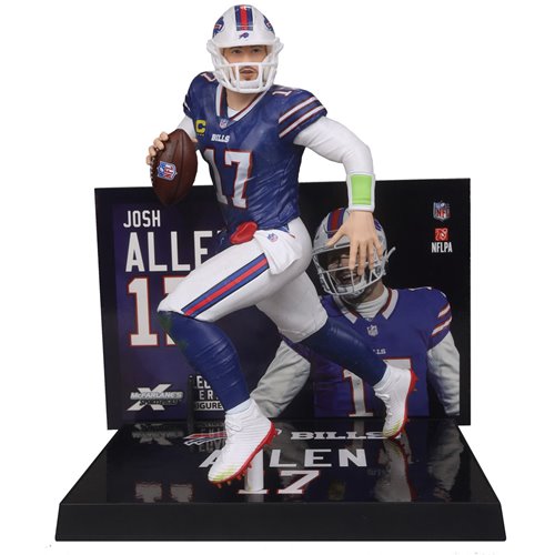 NFL SportsPicks 2024 Wave 2 Buffalo Bills Josh Allen 7-Inch Scale Posed Figure