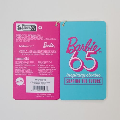 Barbie 65th Anniversary Bomber Jacket