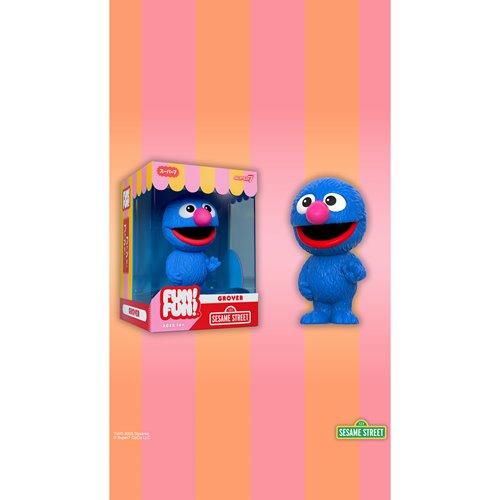 Sesame Street Grover FUN! FUN! Vinyl Figure