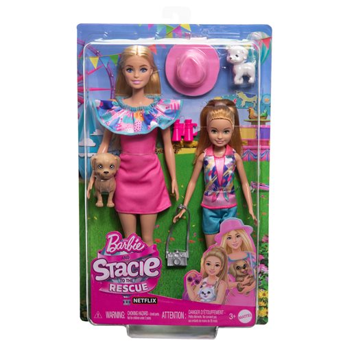 Barbie and Stacie to the Rescue Doll 2-Pack